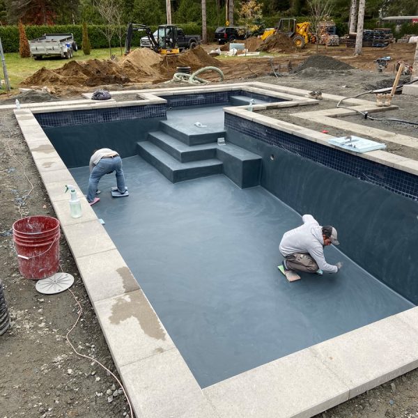 Construction de piscine et de spas en béton projeté